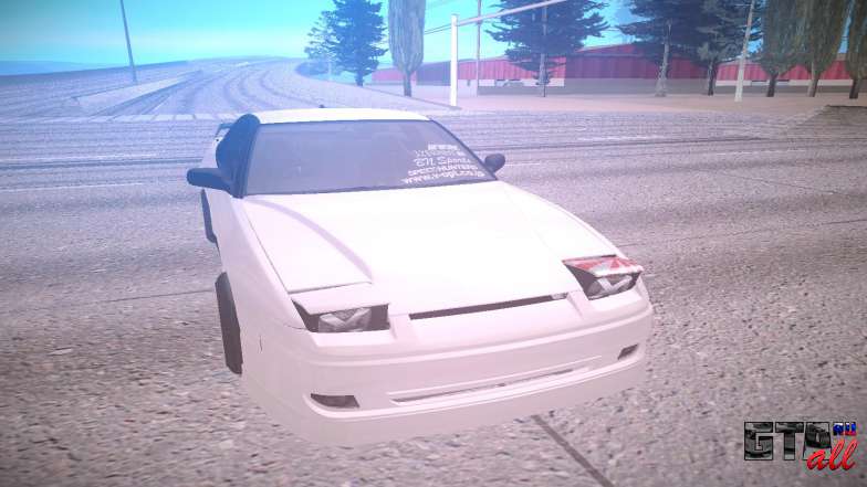 Nissan 240SX для GTA San Andreas - вид спереди