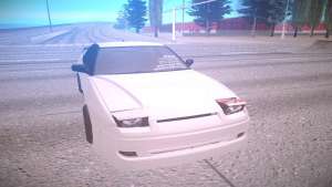 Nissan 240SX для GTA San Andreas - вид спереди