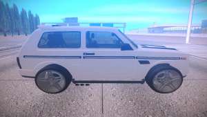 Lada 4x4 для GTA San Andreas - вид сбоку