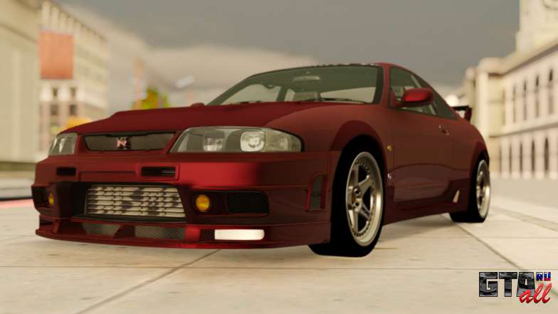 Nissan Skyline R33 для GTA San Andreas - общий вид