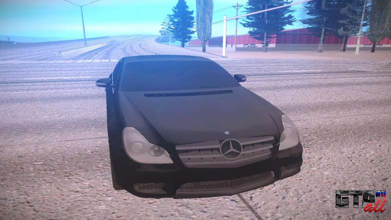 Mercedes-Benz CLS 630 для GTA San Andreas - вид спереди