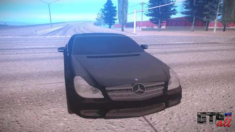 Mercedes-Benz CLS 630 для GTA San Andreas - вид спереди