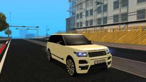 Range Rover Vogue Armenian для GTA San Andreas - вид спереди