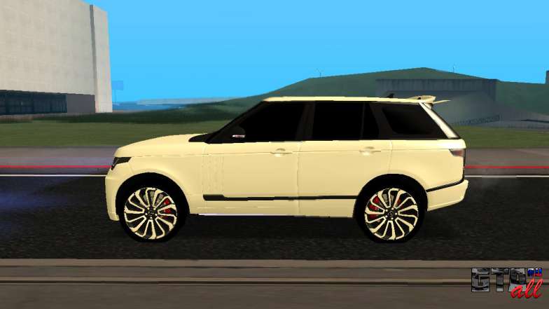 Range Rover Vogue Armenian для GTA San Andreas - вид сбоку