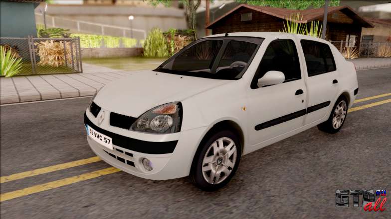 Renault Clio для GTA San Andreas - вид спереди