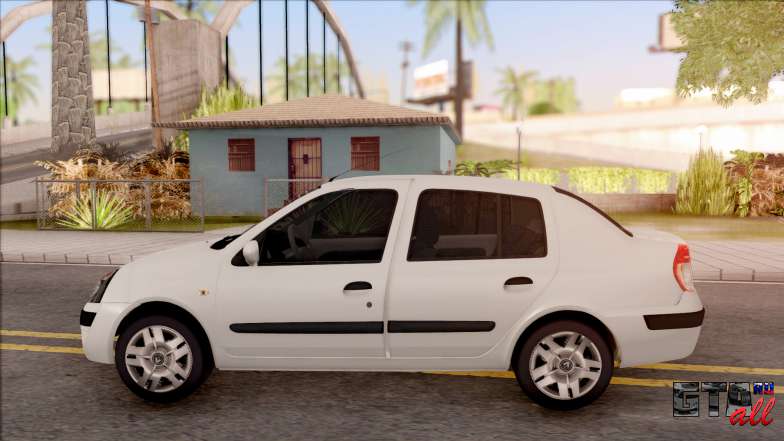 Renault Clio для GTA San Andreas - вид сбоку