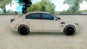 BMW M5 E60 Lumma Edition для GTA San Andreas - вид сбоку