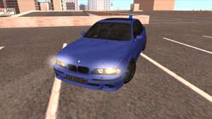 BMW E39 M5 для GTA San Andreas - вид спереди