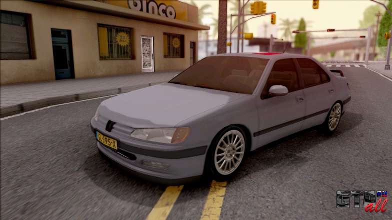 Peugeot 406s для GTA San Andreas - вид спереди