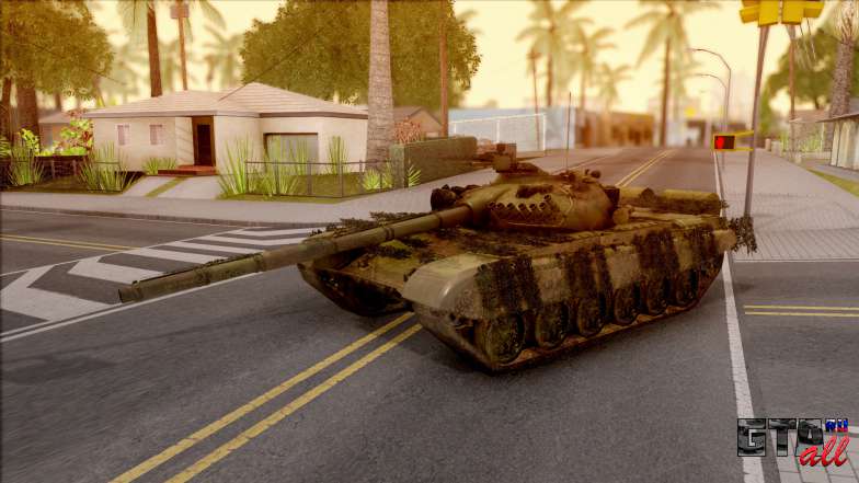 M-84 Serbian Tank для GTA San Andreas - вид спереди