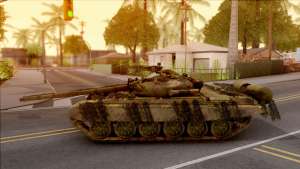 M-84 Serbian Tank для GTA San Andreas - вид сбоку