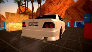 Toyota Chaser JZX 100 для GTA San Andreas - вид сзади