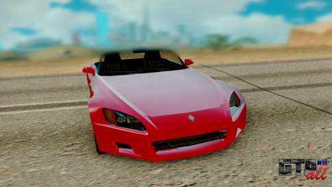 Honda S2000 SA Style для GTA San Andreas - вид спереди