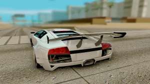 Lamborghini Murcielago для GTA San Andreas - вид сзади