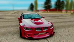 BMW M3 Е92 для GTA San Andreas - вид спереди