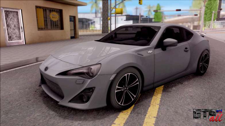 Toyota GT86 HQ для GTA San Andreas - вид спереди