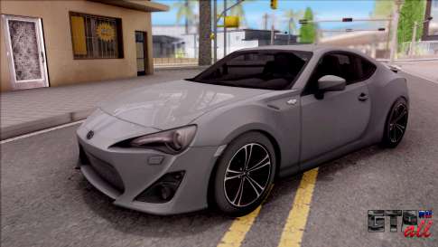 Toyota GT86 HQ для GTA San Andreas - вид спереди