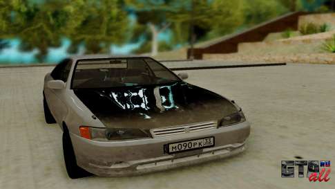 Toyota Mark II для GTA San Andreas - вид спереди