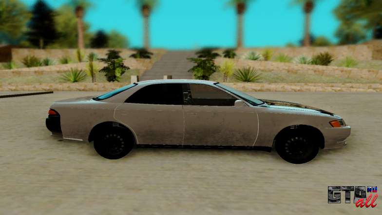 Toyota Mark II для GTA San Andreas - вид сбоку