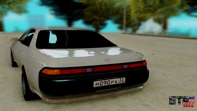 Toyota Mark II для GTA San Andreas - вид сзади