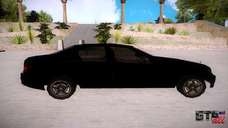 Mercedes-Benz C Class для GTA San Andreas - вид сбоку