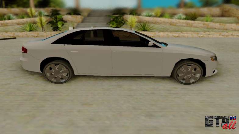 Audi A4 для GTA San Andreas - вид сбоку