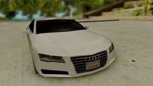 Audi A7 для GTA San Andreas - вид спереди