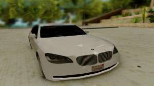 BMW 7 Series 750Li xDrive для GTA San Andreas - вид спереди