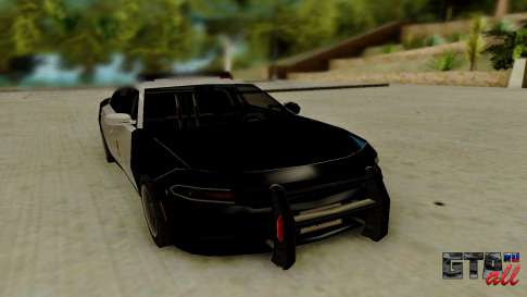 Dodge Charger SRT8 Hellcat 2015 для GTA San Andreas - вид спереди