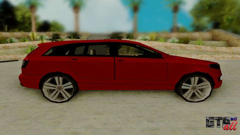 Audi Q7 для GTA San Andreas - вид сбоку