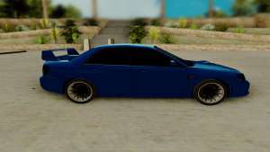 Subaru WRX STi 2005 для GTA San Andreas - вид сбоку