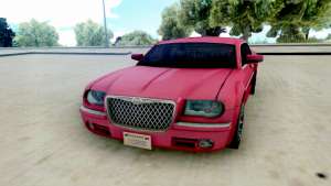 Chrysler 300C 2008 для GTA San Andreas - вид спереди