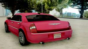 Chrysler 300C 2008 для GTA San Andreas - вид сзади