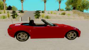 Mazda MX 5 для GTA San Andreas - вид сбоку