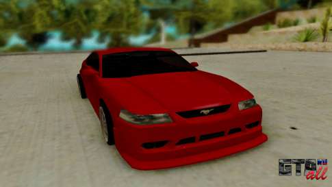 Ford Mustang Cobra SVT для GTA San Andreas - вид спереди