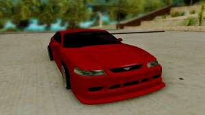 Ford Mustang Cobra SVT для GTA San Andreas - вид спереди