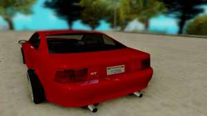 Ford Mustang Cobra SVT для GTA San Andreas - вид сзади