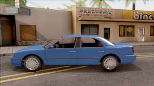 GTA IV Willard Solair Sedan IVF для GTA San Andreas - вид сбоку