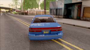 GTA IV Willard Solair Sedan IVF для GTA San Andreas - вид сзади