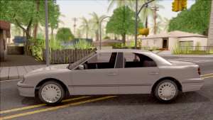 GTA IV Willard Solair Sedan для GTA San Andreas - вид сбоку