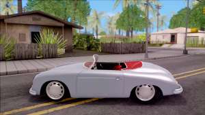 Porsche 356A 1956 для GTA San Andreas - вид сбоку