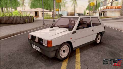 Fiat Panda Supernova IVF для GTA San Andreas - вид спереди