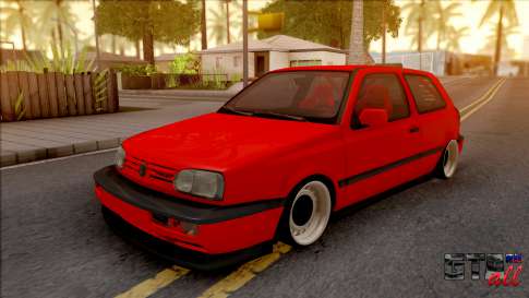 Volkswagen Golf MK4 İzmir İşi для GTA San Andreas - вид спереди