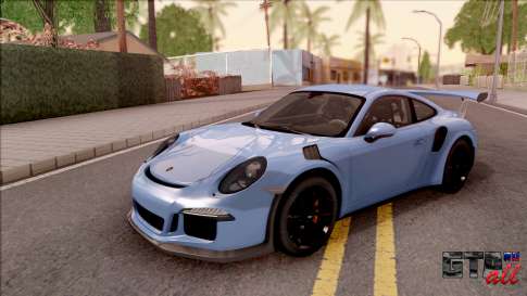 Porsche 911 GT3 RS 2016 для GTA San Andreas - вид спереди