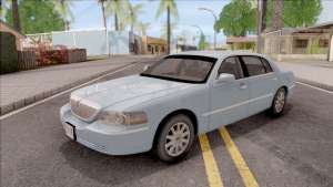 Lincoln Town Car L Signature 2010 IVF No Dirt для GTA San Andreas - вид спереди