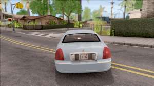 Lincoln Town Car L Signature 2010 IVF No Dirt для GTA San Andreas - вид сзади