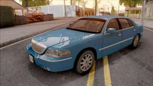 Lincoln Town Car L Signature 2010 HQLM для GTA San Andreas - вид спереди