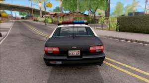 Chevrolet Caprice 1991 R.P.D. для GTA San Andreas - вид сзади