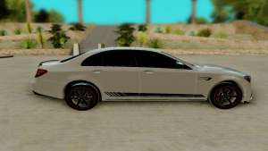 Mercedes-Benz E63 Brabus для GTA San Andreas - вид сбоку