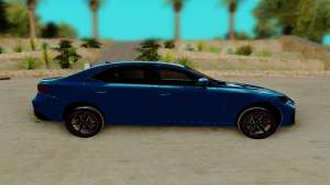 Lexus IS F Sport для GTA San Andreas - вид сбоку